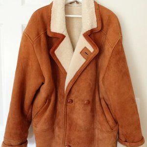 SHEARLING COAT Men's 42 R Made in Argentina